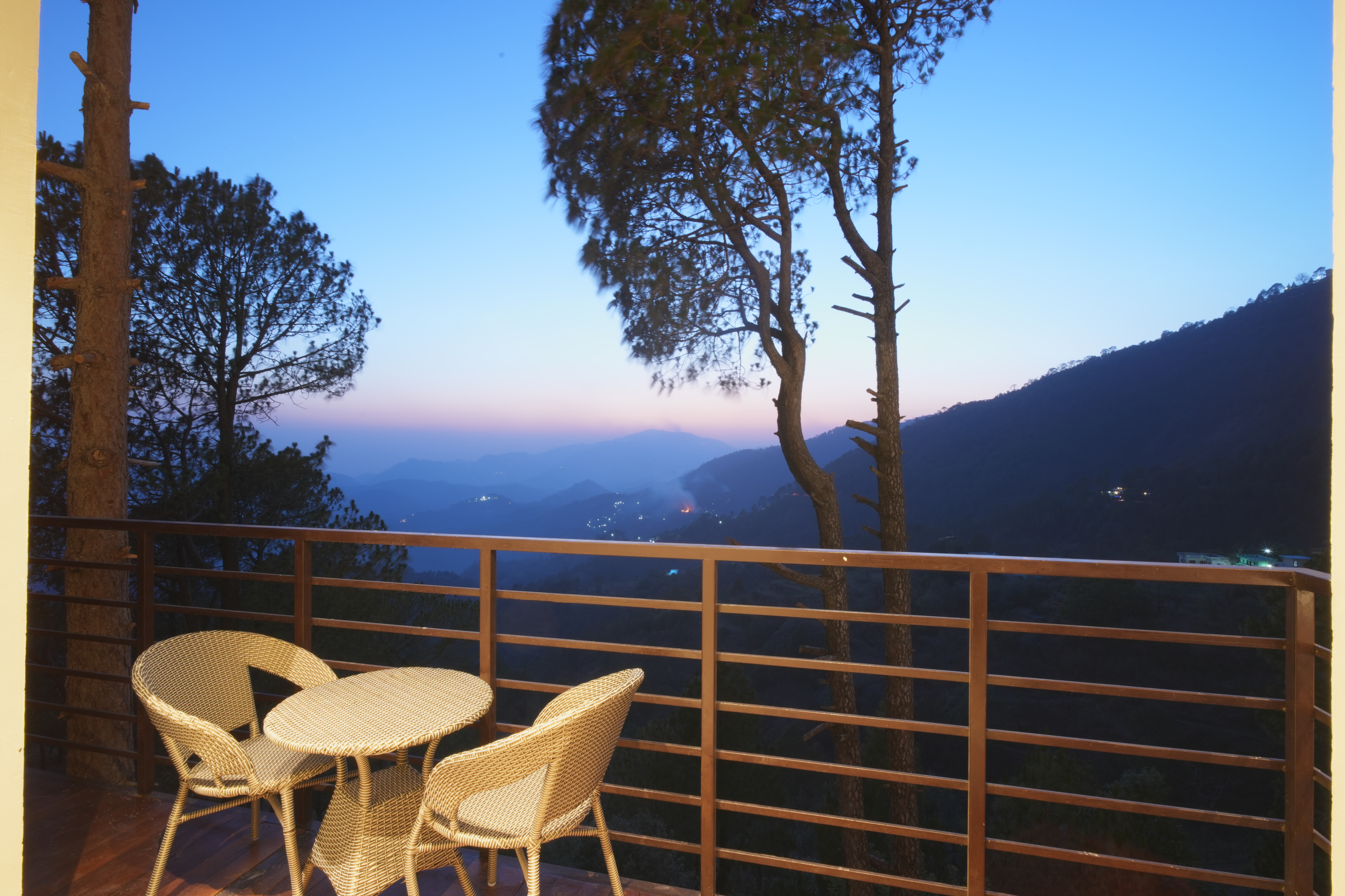 The Chalet - Balcony View